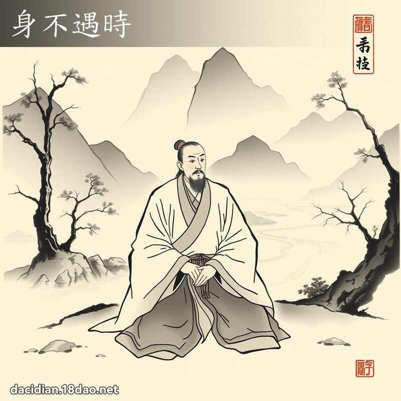 身不遇时 配图