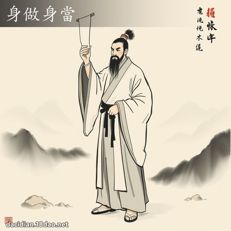 身做身当 配图