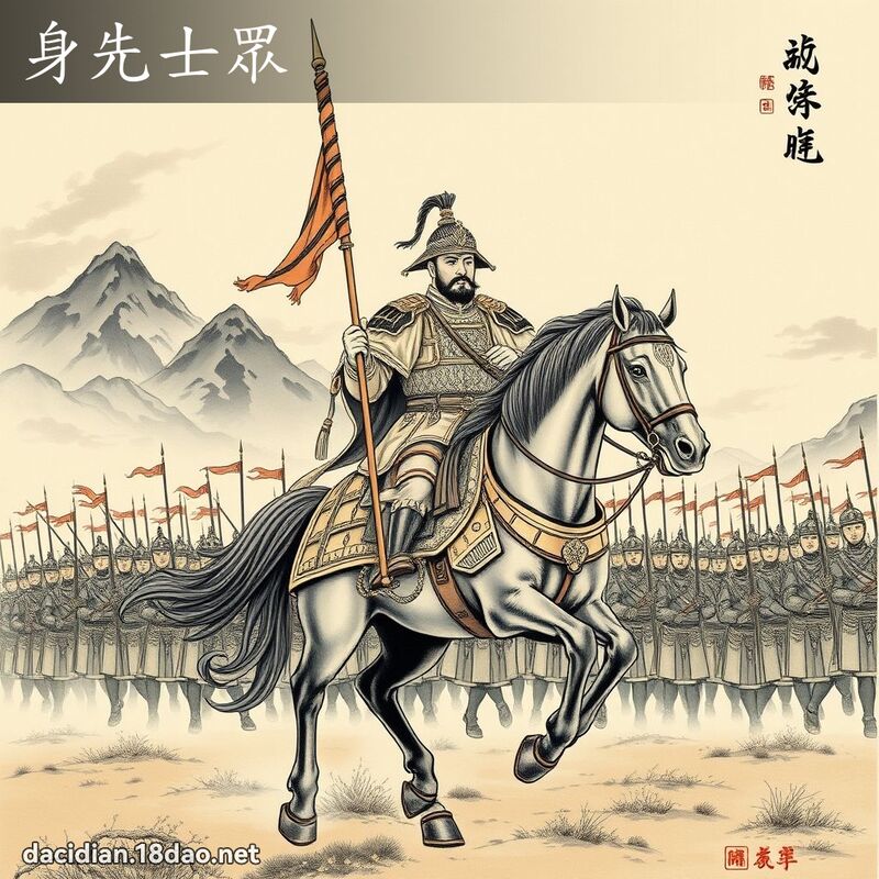 身先士眾 配图