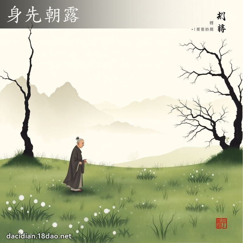 身先朝露 配图