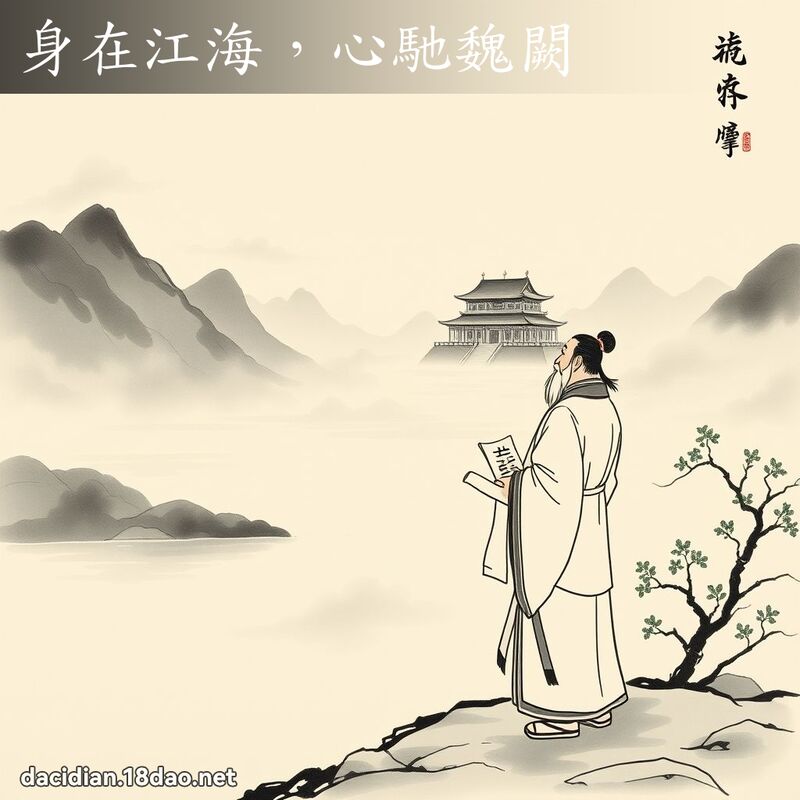身在江海,心驰魏闕 配图