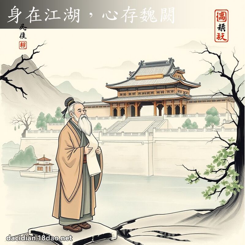 身在江湖,心存魏闕 配图