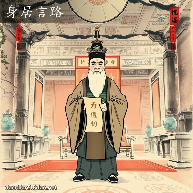 身居言路 配图