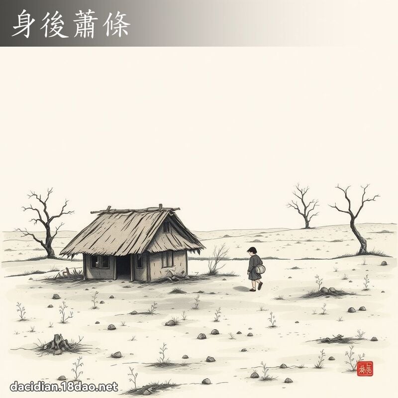 身后萧条 配图