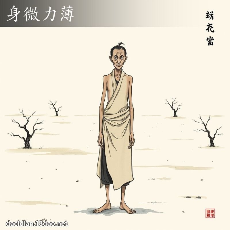 身微力薄 配图