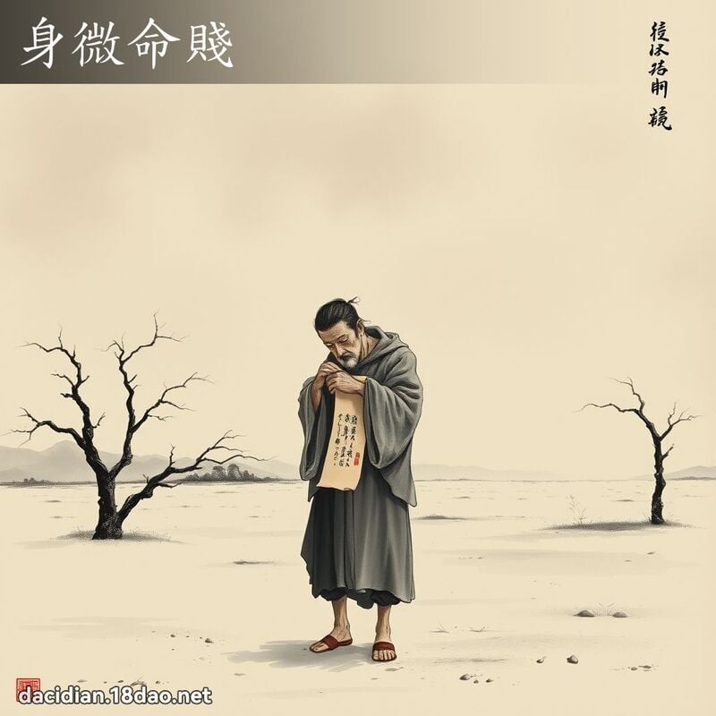 身微命贱 配图