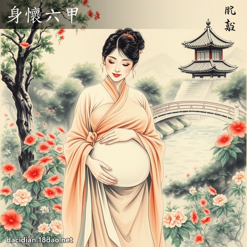身怀六甲 配图