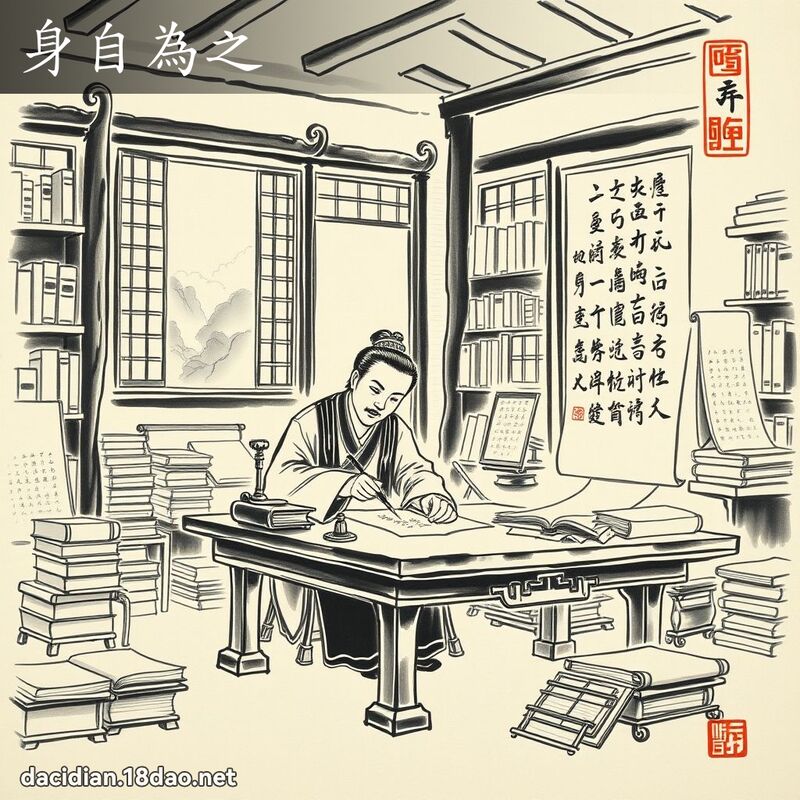 身自为之 配图