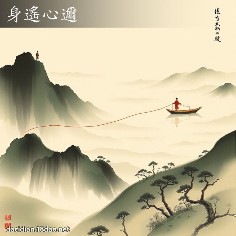 身遥心邇 配图