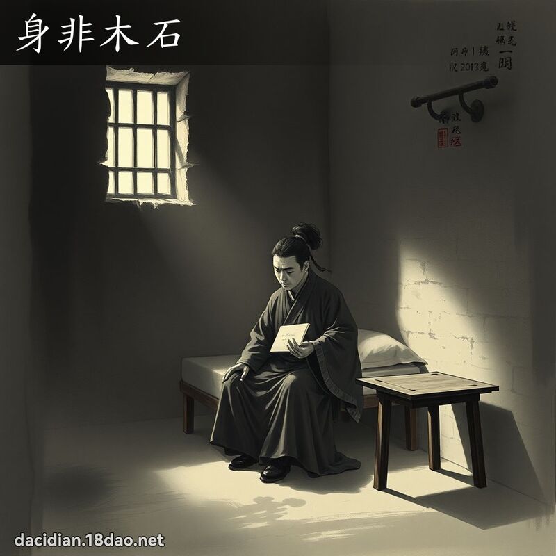 身非木石 配图