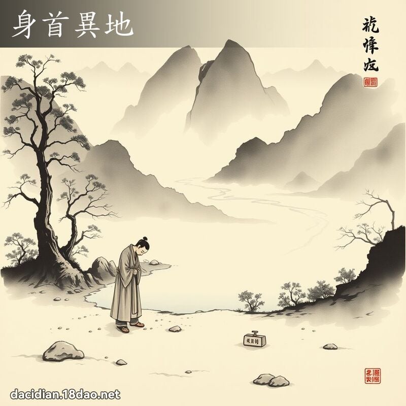 身首异地 配图