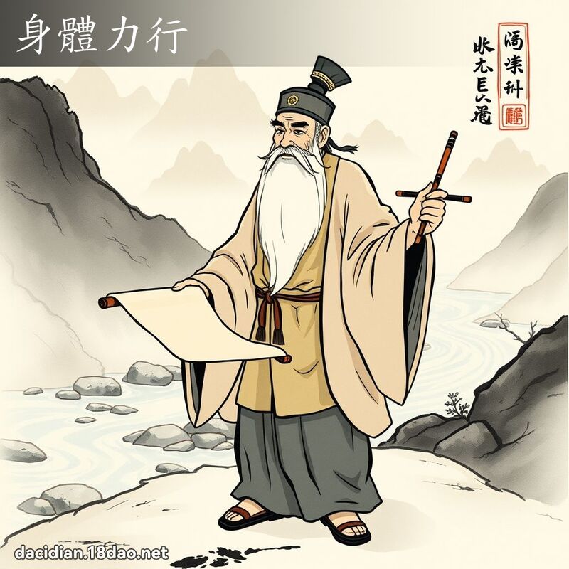身体力行 配图