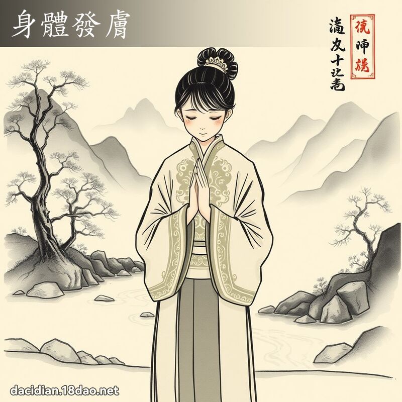 身体发肤 配图