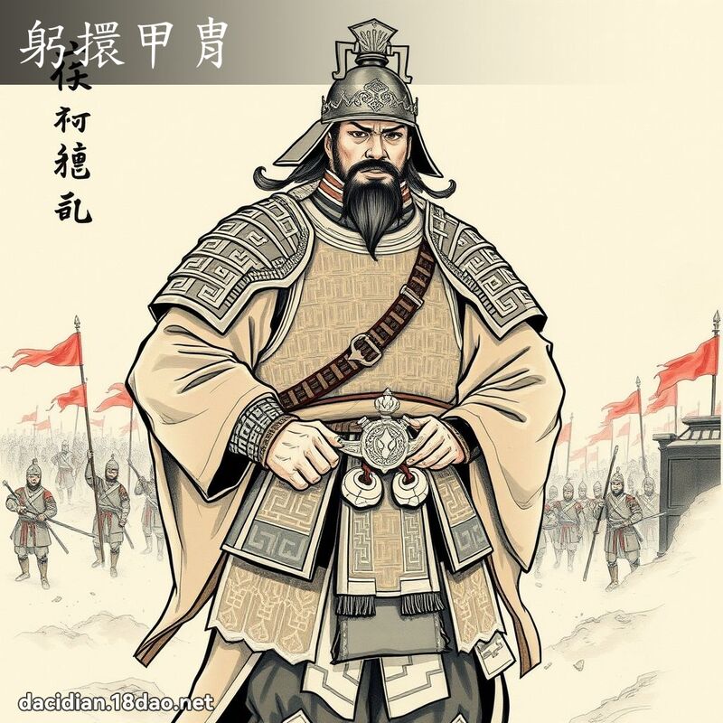 躬擐甲胄 配图