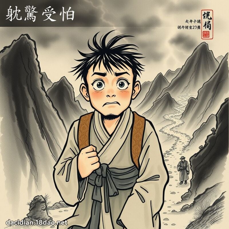 躭惊受怕 配图