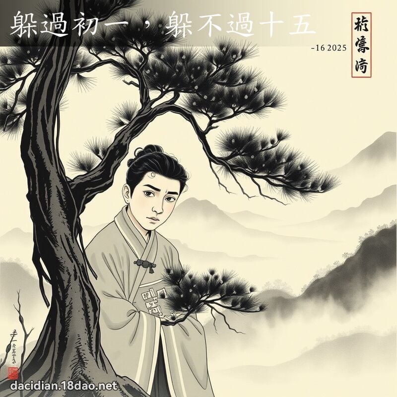 躲过初一,躲不过十五 配图