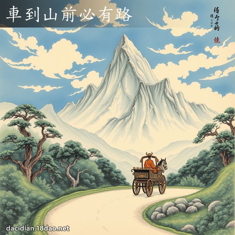 车到山前必有路 配图