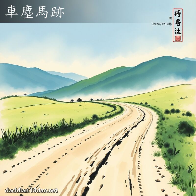车尘马跡 配图