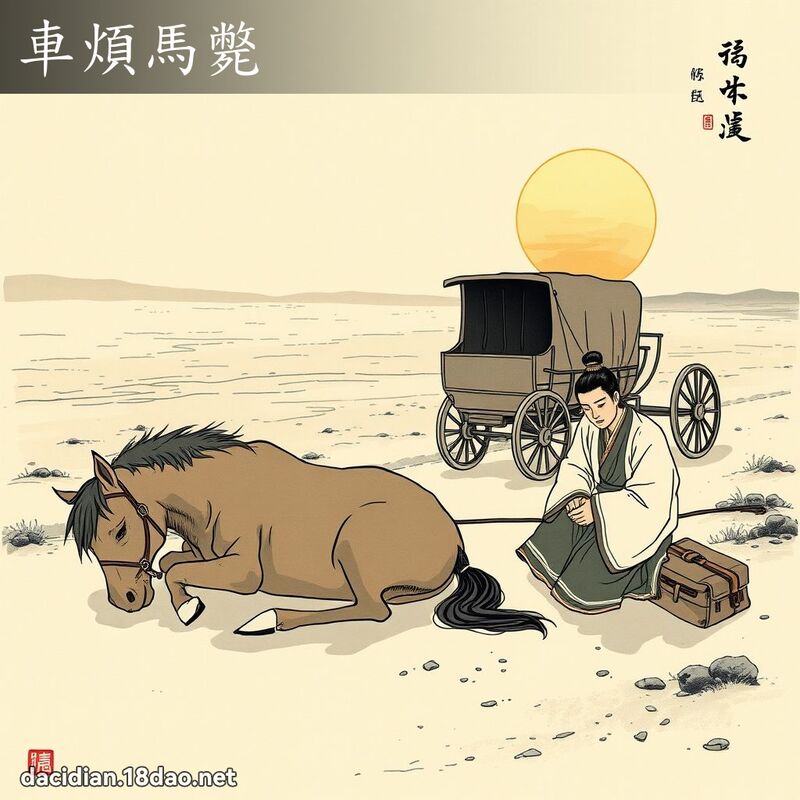 车烦马毙 配图
