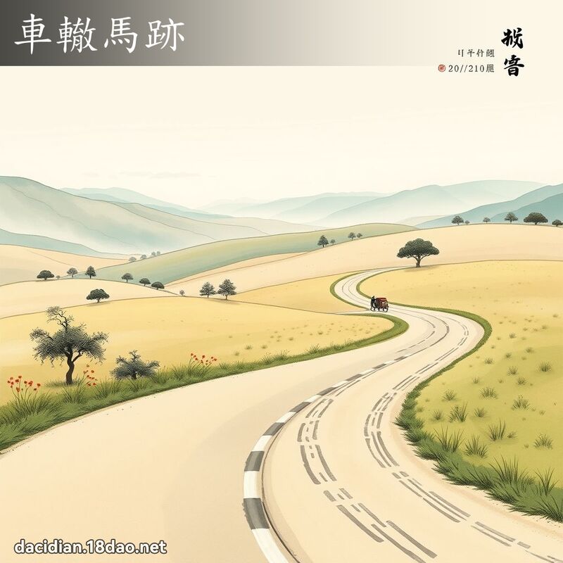车辙马跡 配图