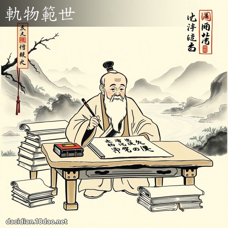 轨物范世 配图