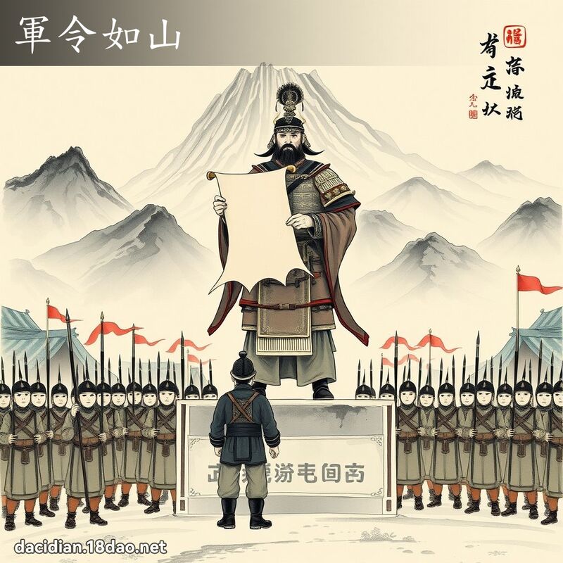 军令如山 配图