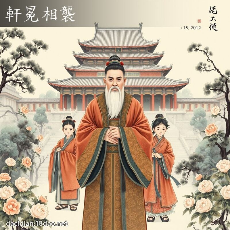 轩冕相袭 配图