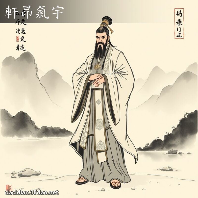轩昂气宇 配图