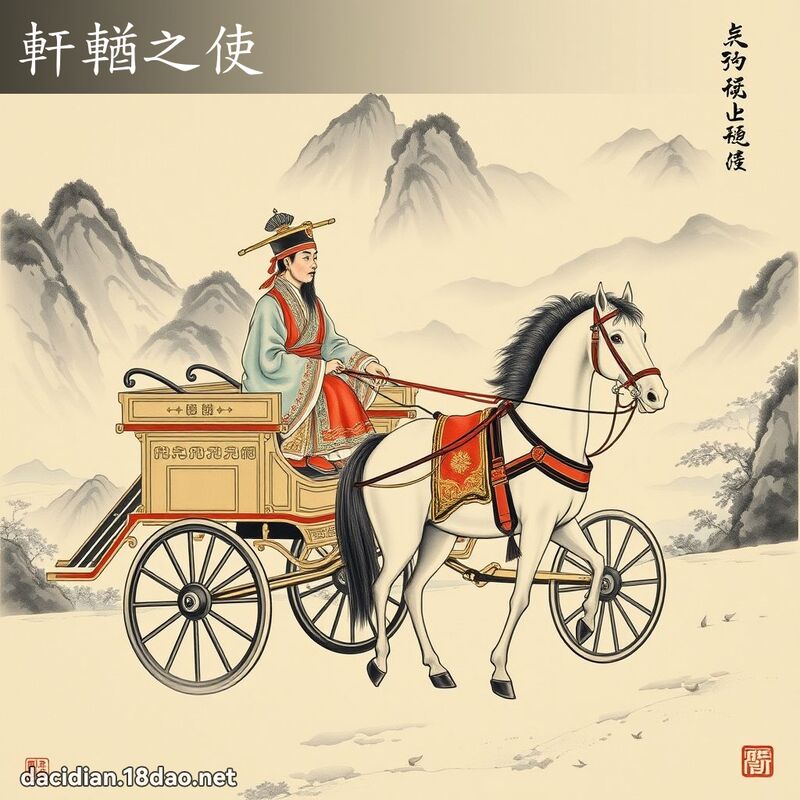 轩輶之使 配图