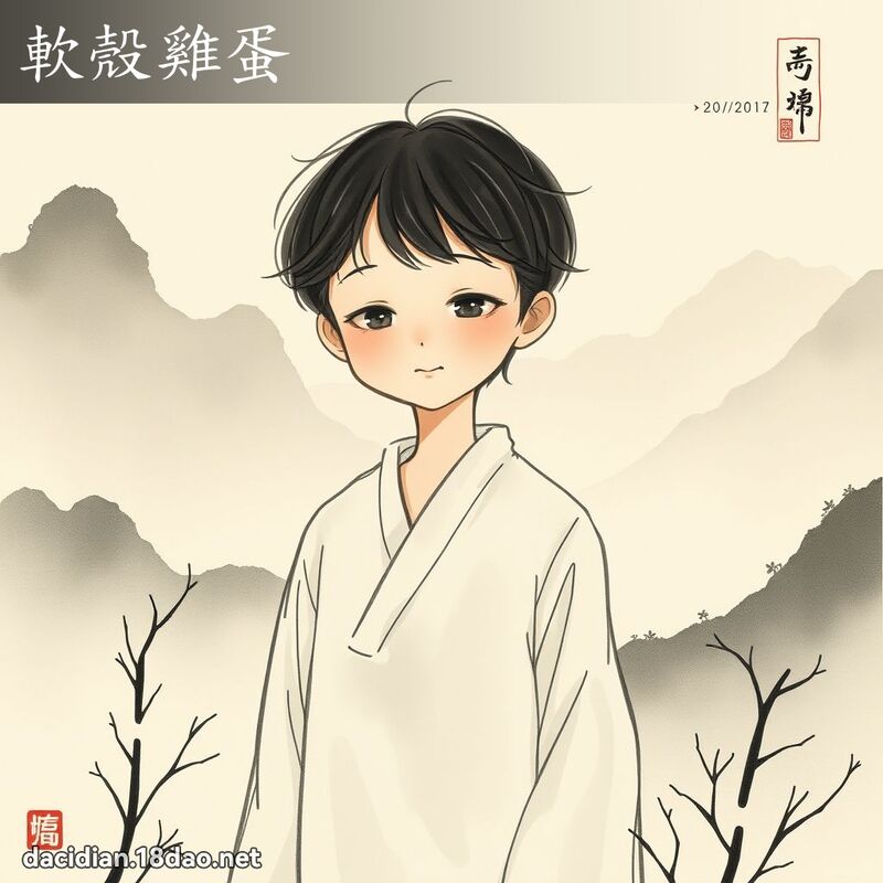 软壳鸡蛋 配图
