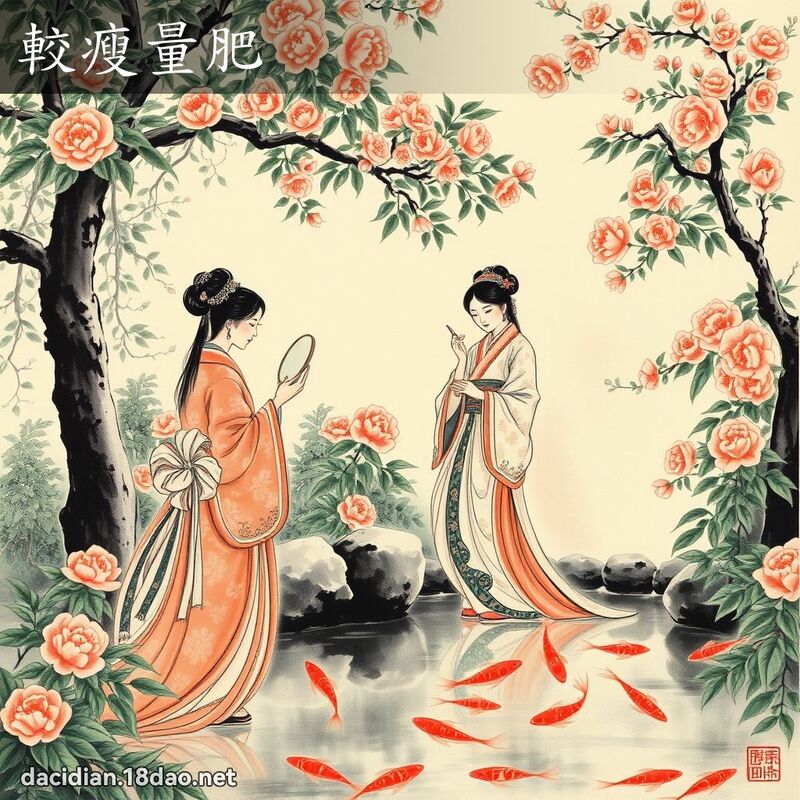 较瘦量肥 配图