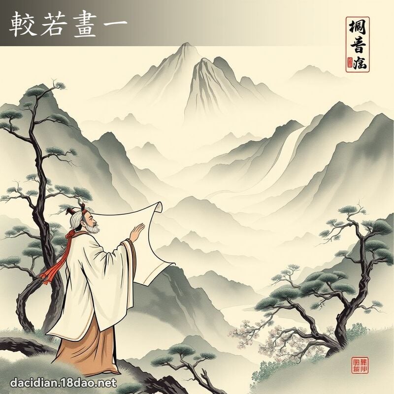 较若画一 配图