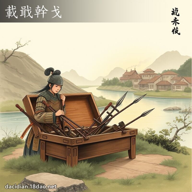 载戢干戈 配图