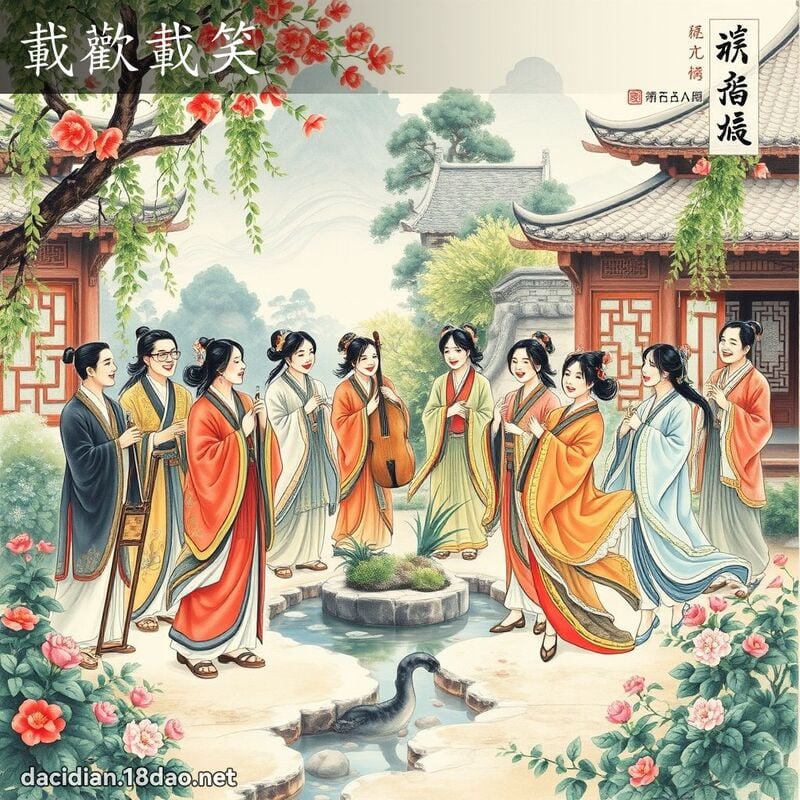 载欢载笑 配图