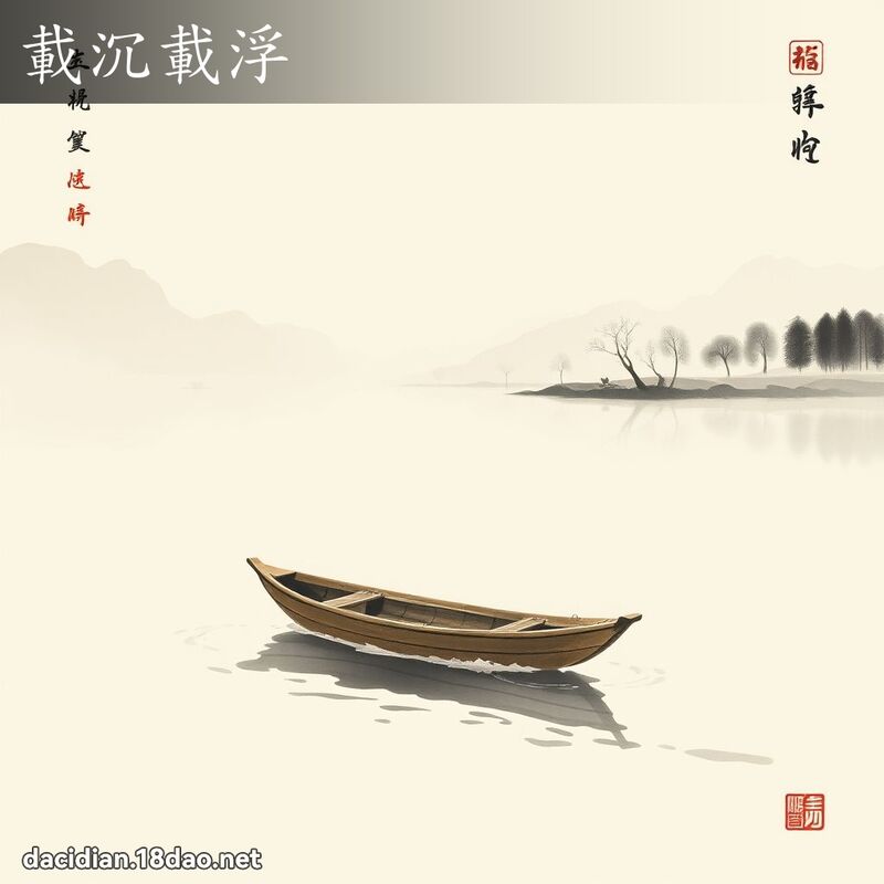 载沉载浮 配图