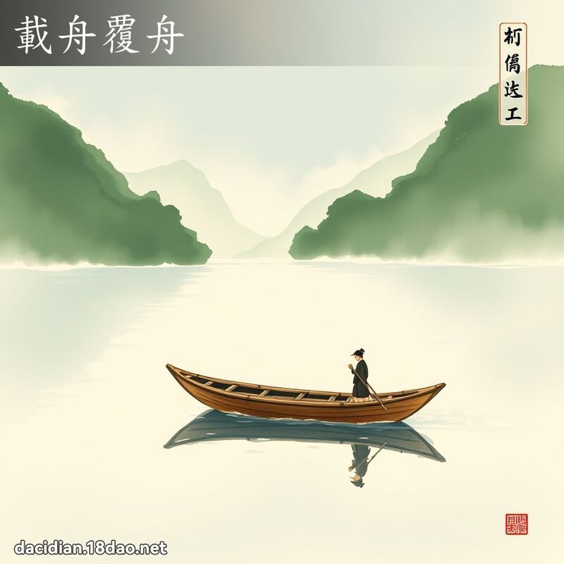 载舟覆舟 配图