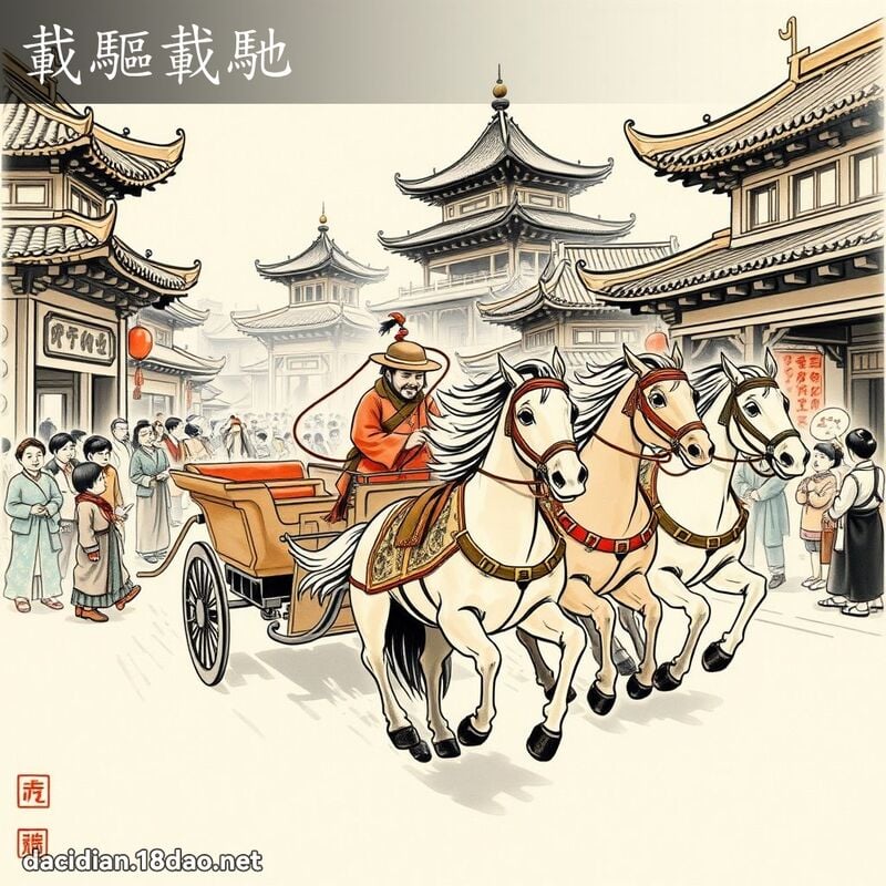 载驱载驰 配图