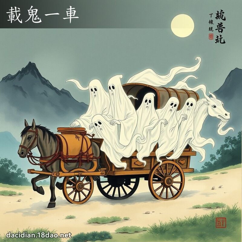 载鬼一车 配图