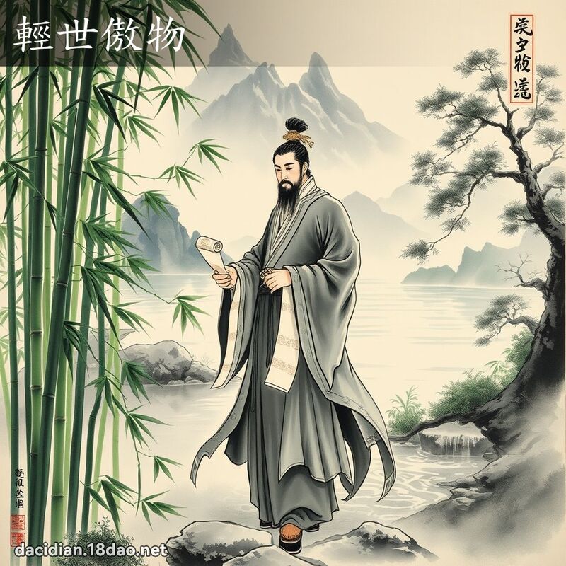 轻世傲物 配图