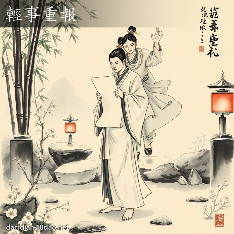 轻事重报 配图