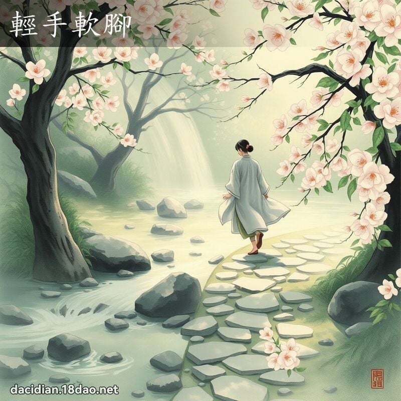 轻手软脚 配图