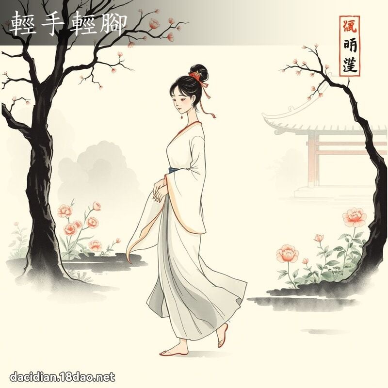 轻手轻脚 配图