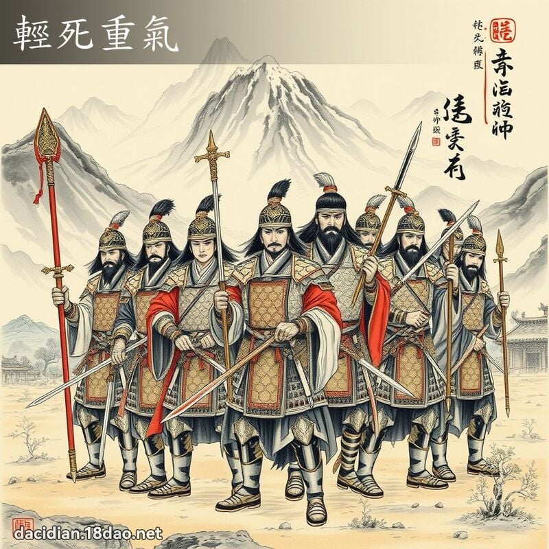 轻死重气 配图