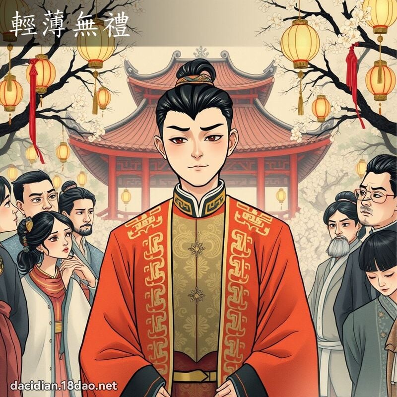 轻薄无礼 配图