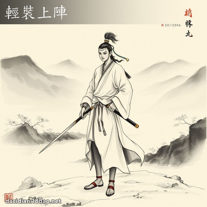 轻装上阵 配图