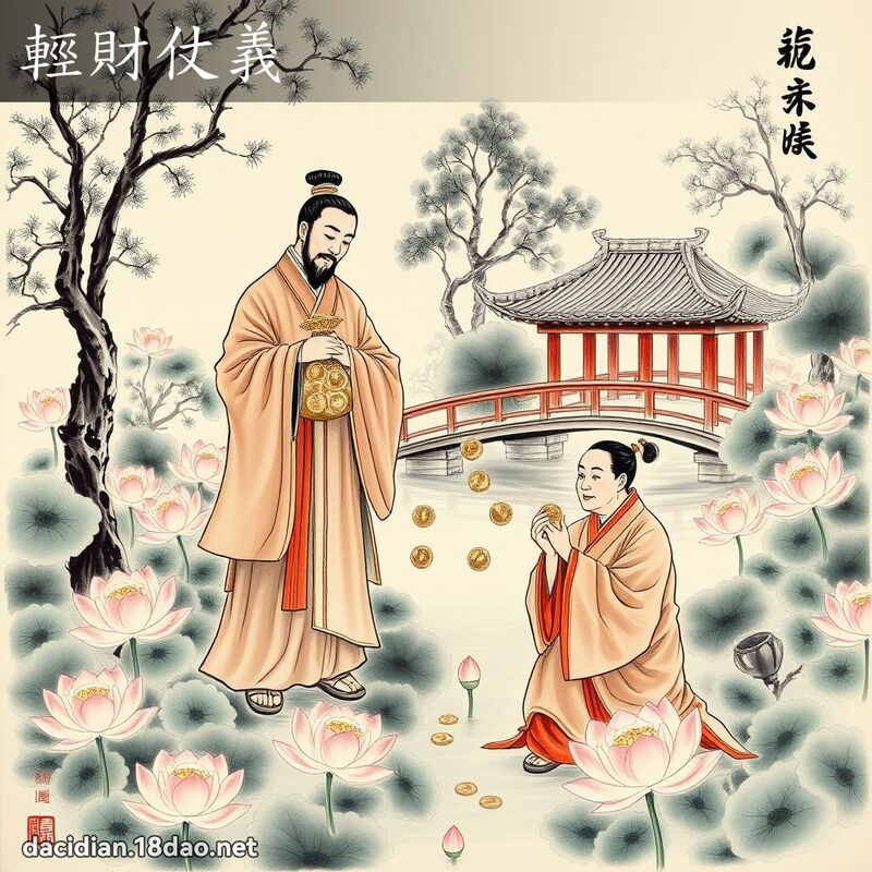 轻财仗义 配图