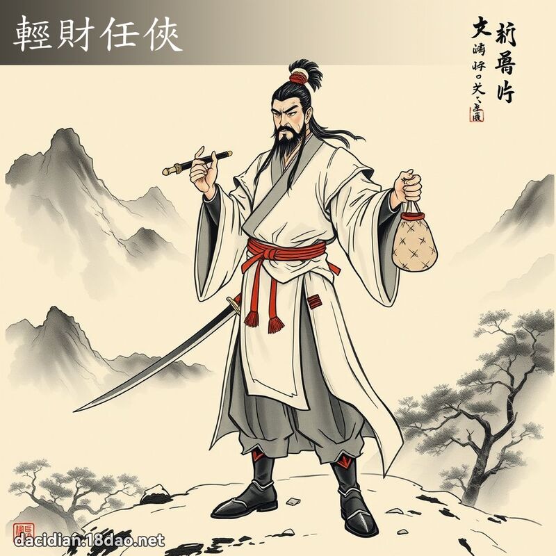 轻财任侠 配图