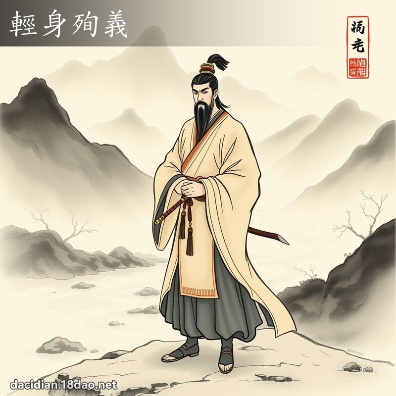 轻身殉义 配图
