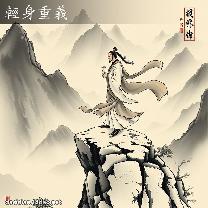 轻身重义 配图