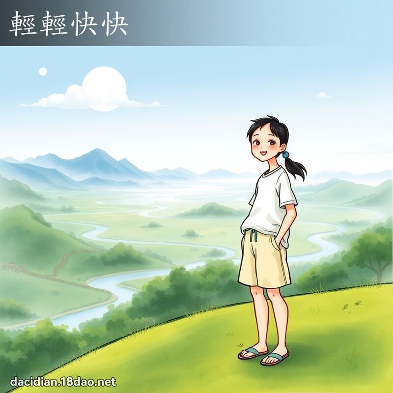轻轻快快 配图